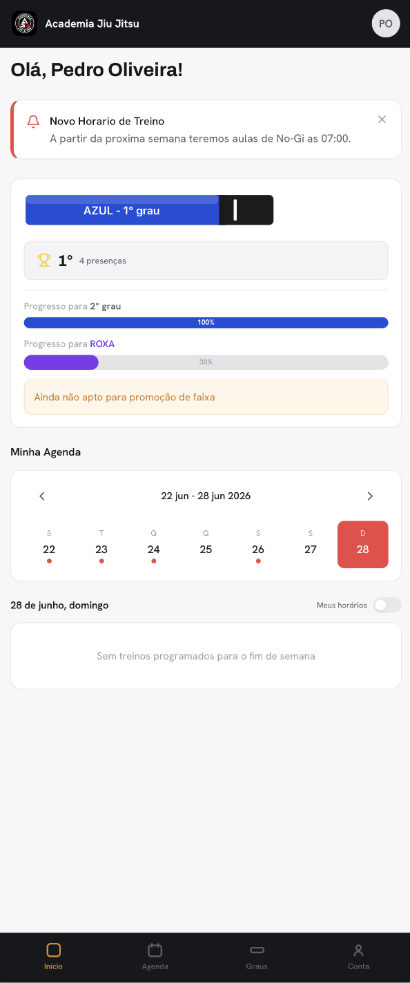 App do Aluno